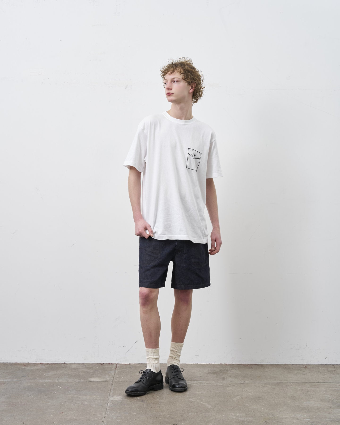 Y1935 FAKE POCKET TEE