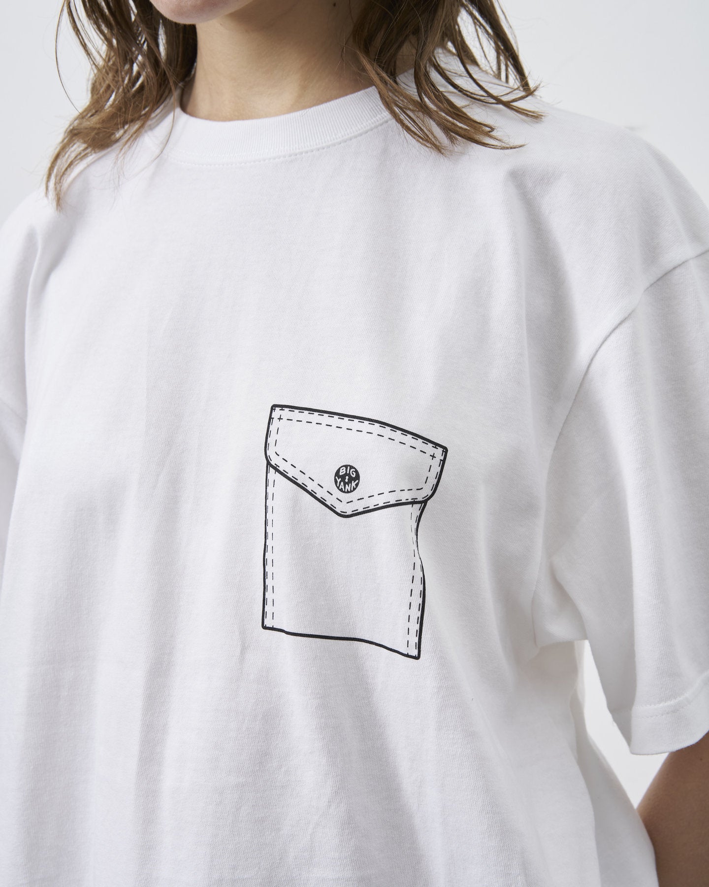 Y1935 FAKE POCKET TEE