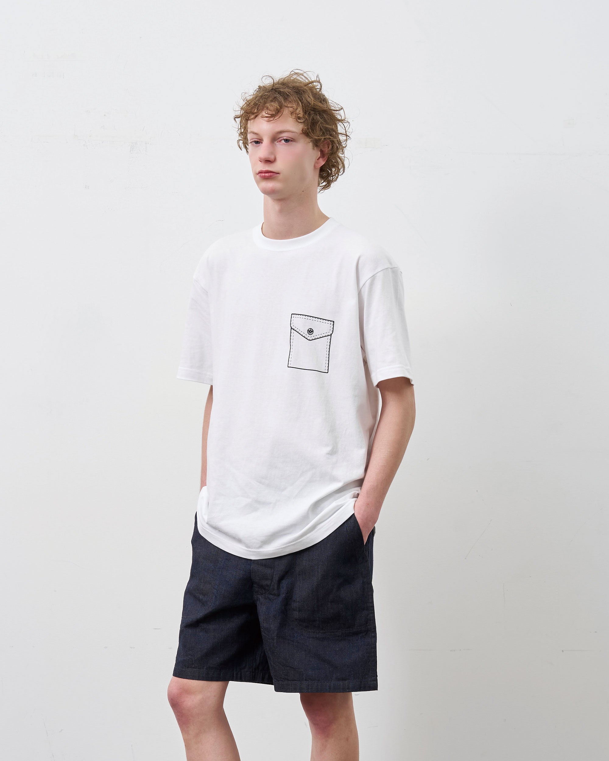 Y1935 FAKE POCKET TEE