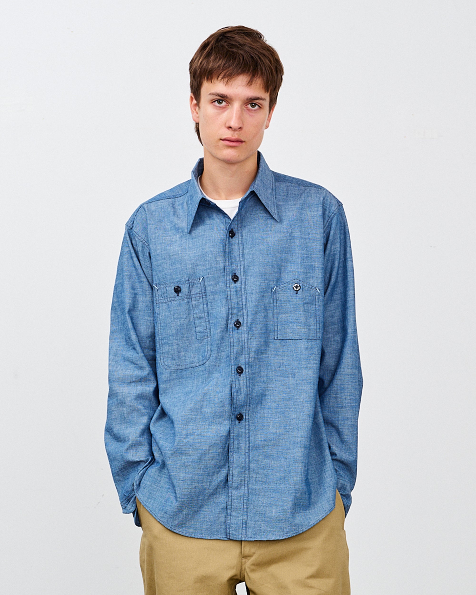 Y1942  CHAMBRAY SHIRT