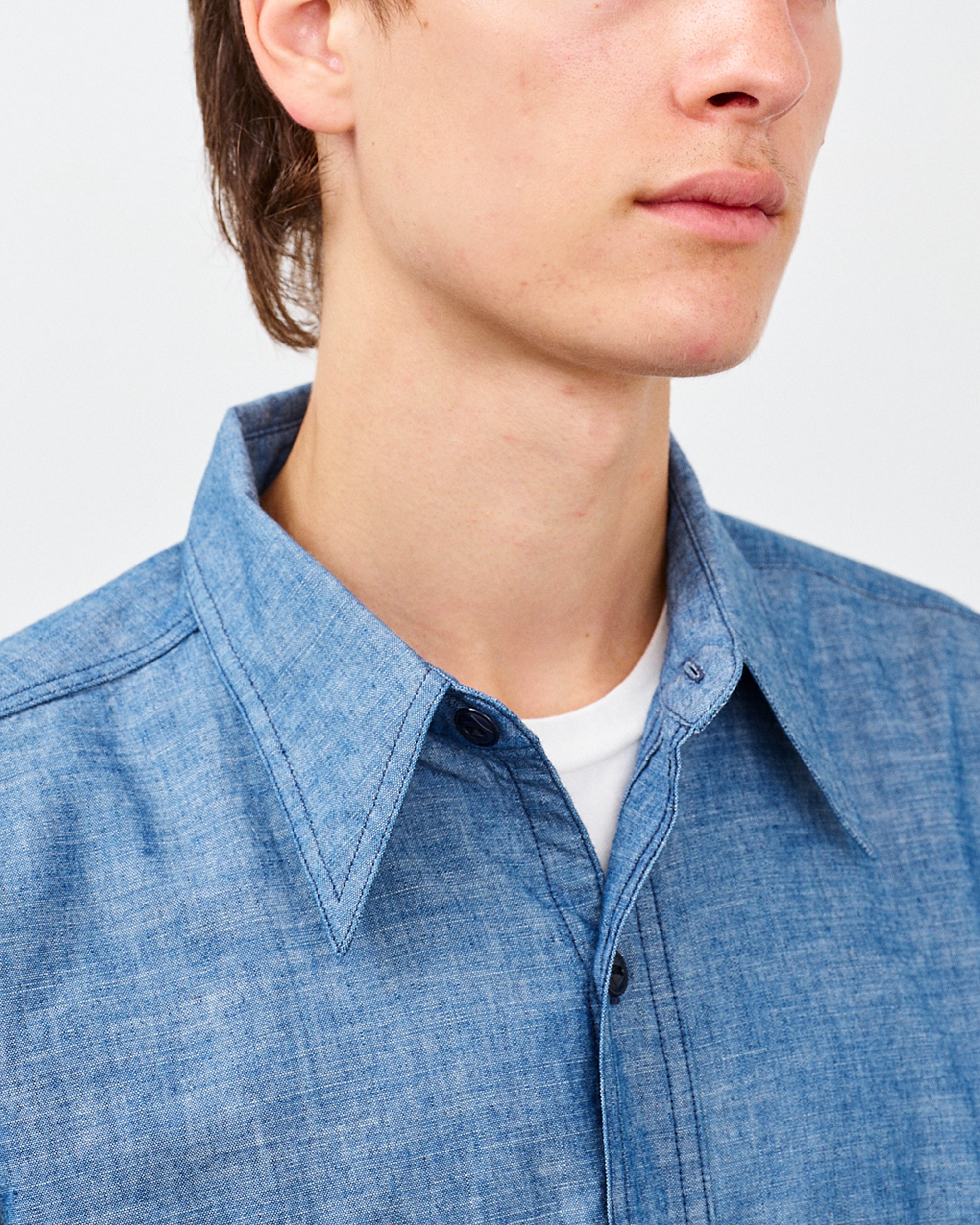 Y1942  CHAMBRAY SHIRT