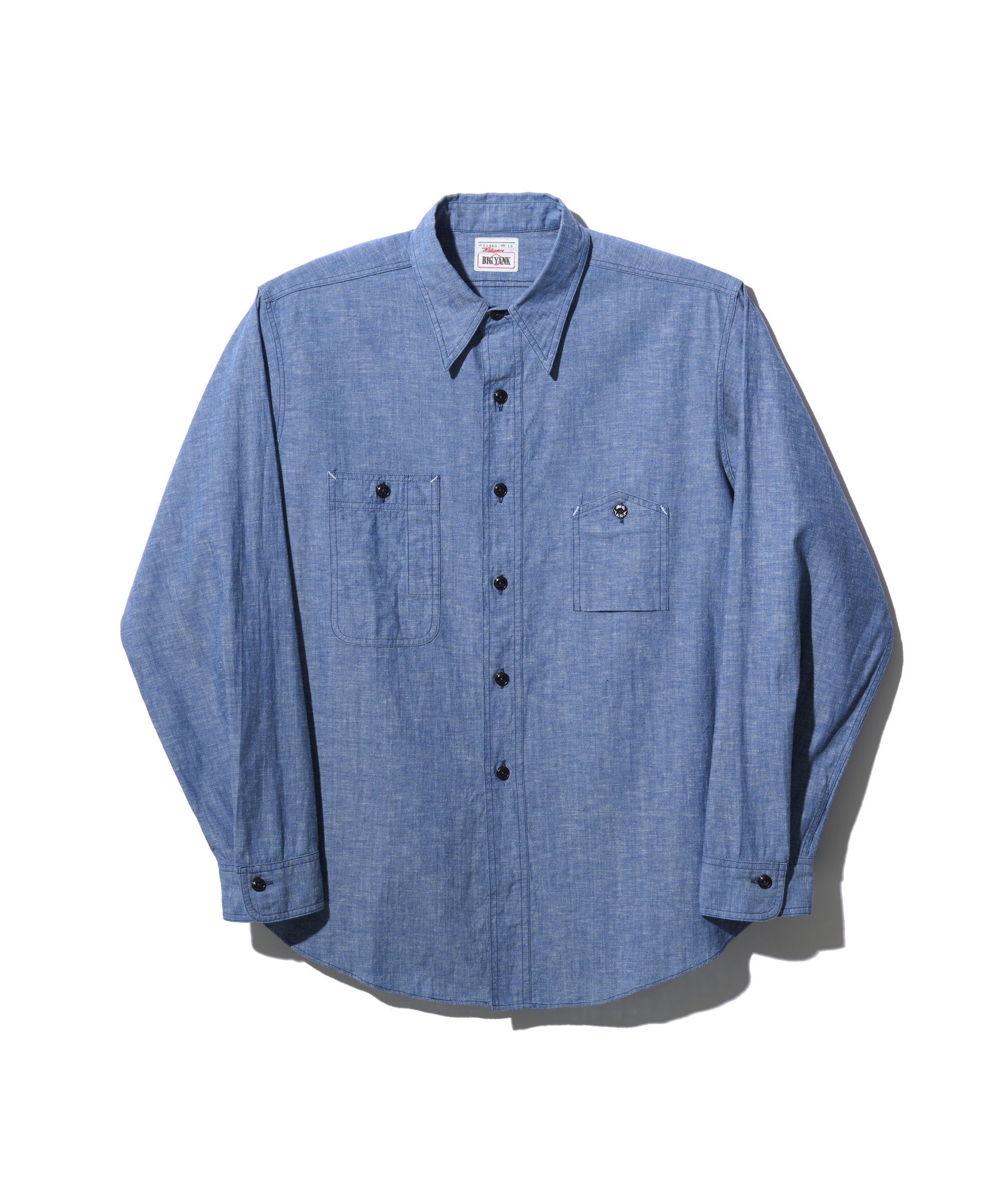 BIG YANK 長袖シャツ サイズ15 LOT1942 Y1942 CHAMBRAY SHIRT