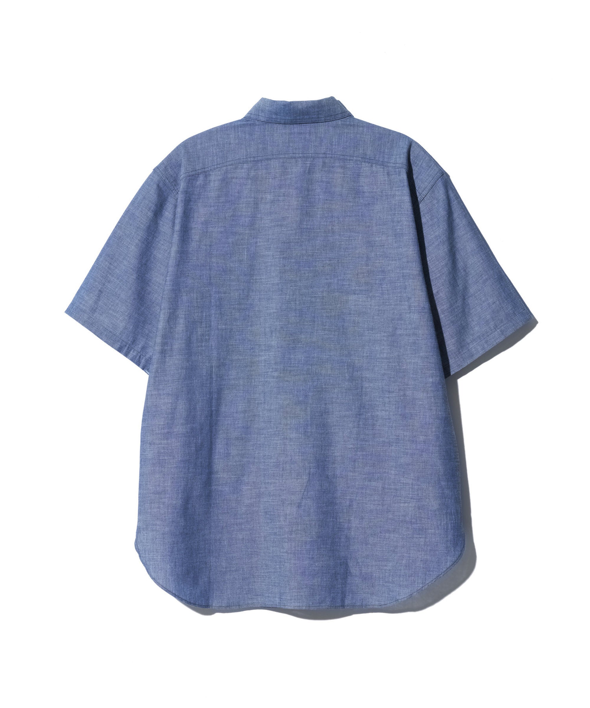 Y1942 S-SLEEVE CHAMBRAY SHIRT
