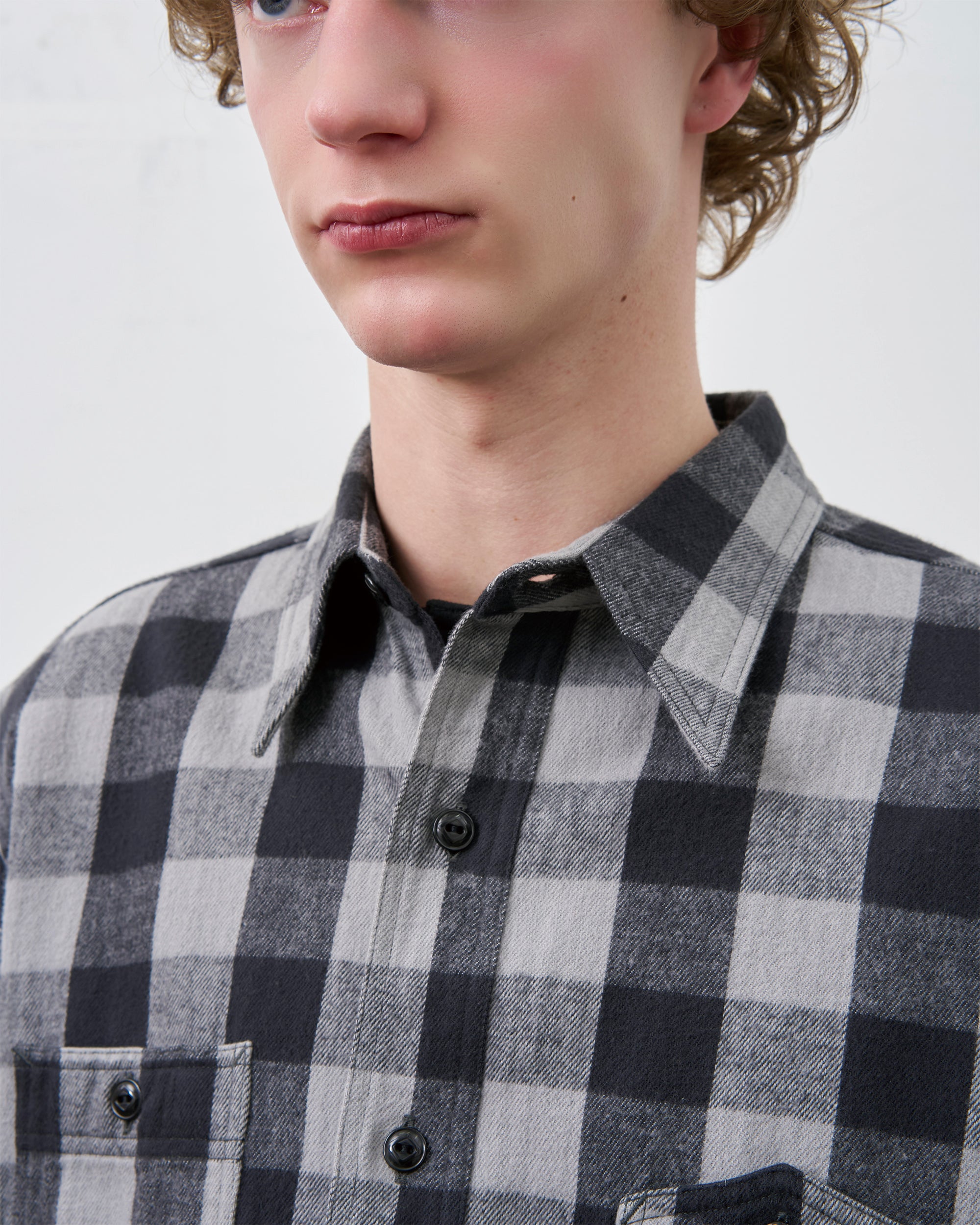 Y1945 FLANNEL CHECK SHIRT