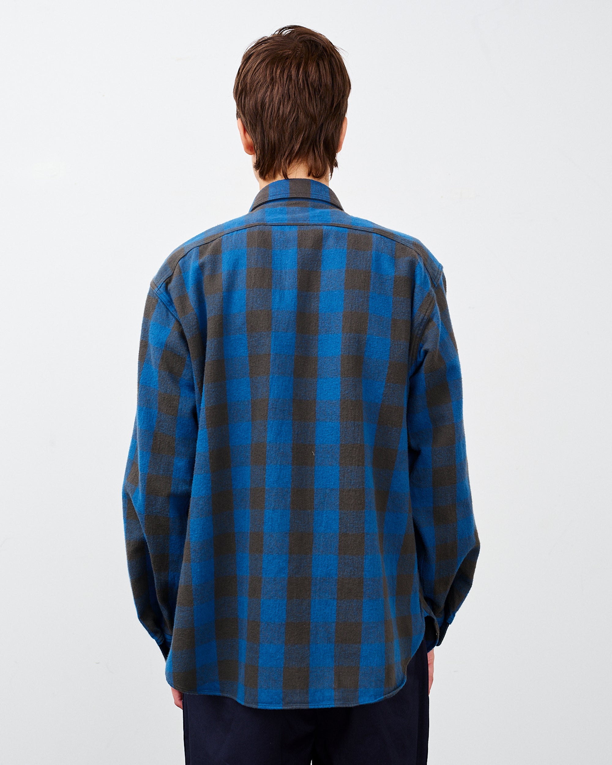 Y1945 FLANNEL SHIRT BLOCK CHECK