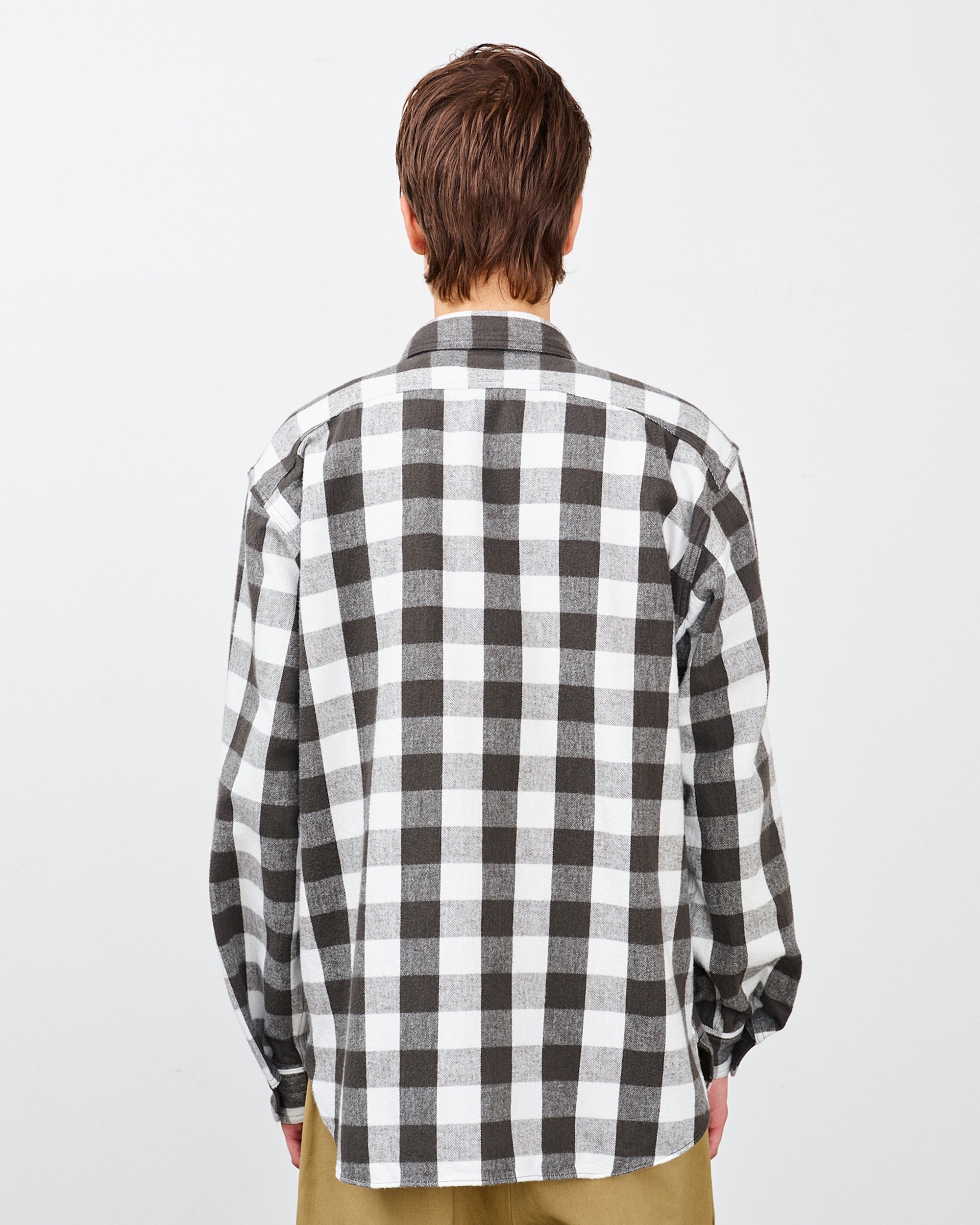 Y1945 FLANNEL SHIRT BLOCK CHECK