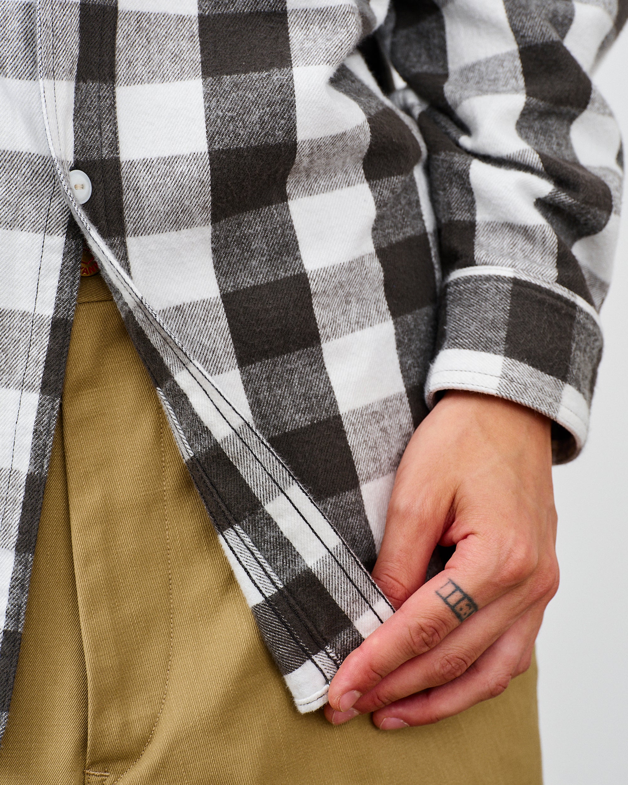 Y1945 FLANNEL SHIRT BLOCK CHECK